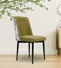 Emil Fabric Dining Chair in Light Green Colour