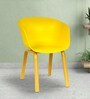 Emilia Iconic Chair in Yellow Colour
