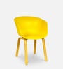 Emilia Iconic Chair in Yellow Colour