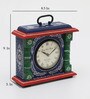 Emilia Mango Wood Multicolour Modern Wall Clock