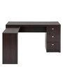 Emily Office Desk In Dark Brown Colour