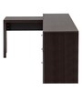 Emily Office Desk In Dark Brown Colour