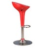 Emily Bar Stool (Set of 2) in Red Colour