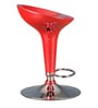 Emily Bar Stool (Set of 2) in Red Colour