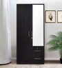 Emirates 2 Door Wardrobe With Drawer in Wenge Colour