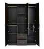 Emirates 3 Door Wardrobe in Wenge Colour