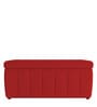 Emma 2 Seater Bench with Storage in Red Colour