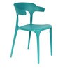 Emma Cafe Chair in Blue Colour