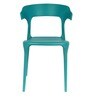 Emma Cafe Chair in Blue Colour