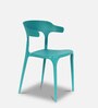 Emma Cafe Chair in Blue Colour