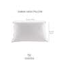Emma High Duck Down Pillow 27x19 Inches for Side  Sleepers
