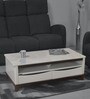 Emmette Coffee Table in Beige Finish Emmette Coffee Table in Beige Finish