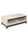Emmette Coffee Table in Beige Finish Emmette Coffee Table in Beige Finish