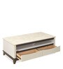 Emmette Coffee Table in Beige Finish Emmette Coffee Table in Beige Finish