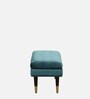 Emmy Upholstered Bench In Teal Colour