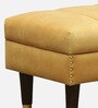 Emmy Upholstered Bench In Yellow Colour