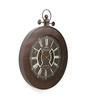 Emperor Brown Metal Wall Clock