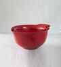 (Set Of 3) Empire Red Polypropylene Mixing Bowls