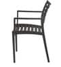 Empire Set of 2 Plastic Chairs in Black Colour