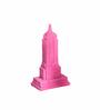 Empire State Building Pink Resin Monument