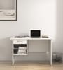 Empire Writing Table in Frosty White Finish