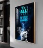 Empower Grip Glass Finish Vertical Wall Art