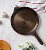 Empress 9.5 Inch Non- Stick Cast Iron Super Smooth Shallow Pan with Handle
