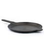 Empress 9.5 Inch Non- Stick Cast Iron Super Smooth Shallow Pan with Handle