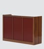 Empyrean Cabinet In Camel Brown & Black Finish