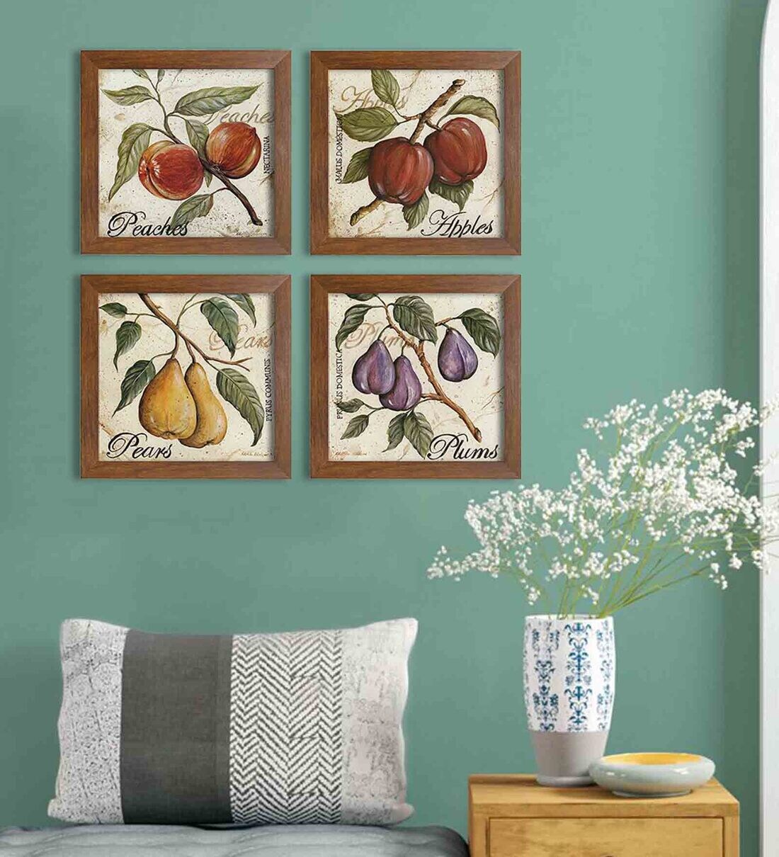 Buy Dramatic Assorted Engineered Wood Framed Art Print Set Of 4 At 20   Engineered Wood Set Of 4 Art Print In Assorted By Art Street Engineered Wood Set Of 4 Art Print In A T4cjrj 