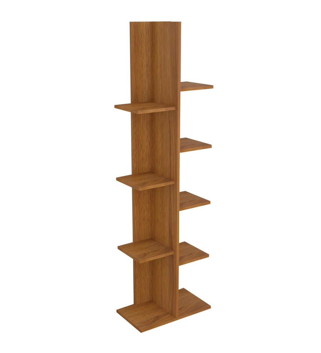Buy Engineered Wood Wall shelf in Melamine finish by Wood You Online