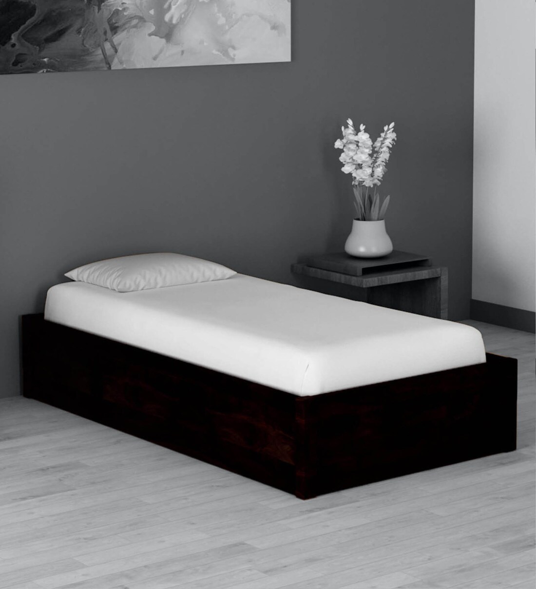 Solid Oak Single Bed With Storage bet.yonsei.ac.kr