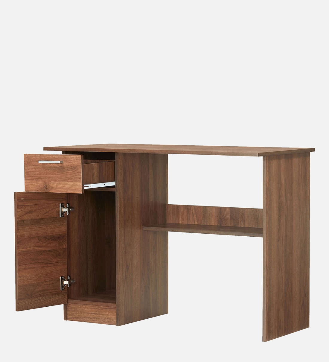 Buy Enzo Writing Table in Walnut Finish by TADesign Online Modern