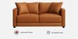 Enchant 2.0 Leatherette 2 Seater Sofa In Tan PU Colour