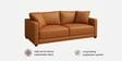 Enchant 2.0 Leatherette 3 Seater Sofa In Tan PU Colour