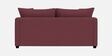 Enchant 2.0 Velvet 2 Seater Sofa In Berry Wine Colour