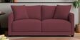 Enchant 2.0 Velvet 2 Seater Sofa In Berry Wine Colour