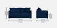 Enchant 2.0 Velvet 2 Seater Sofa In Celestial Blue Colour
