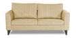 Enzo Fabric 3 Seater Sofa in Beige Colour
