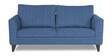 Enzo Fabric 3 Seater Sofa in Blue Colour