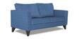 Enzo Fabric 3 Seater Sofa in Blue Colour