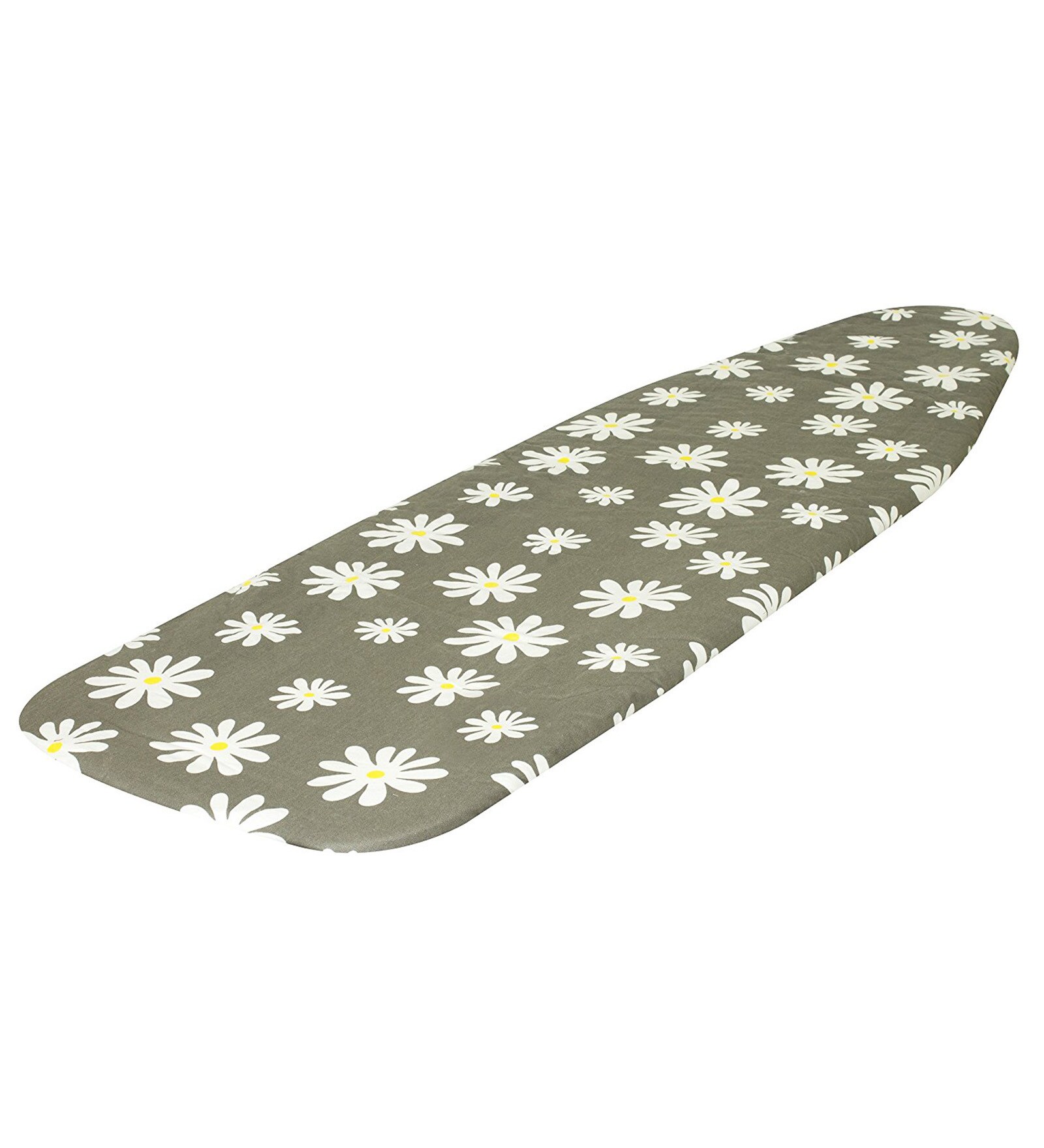 Buy Cotton Ironing Board Cover in Grey (L 48, W 15 Inches) by Encasa