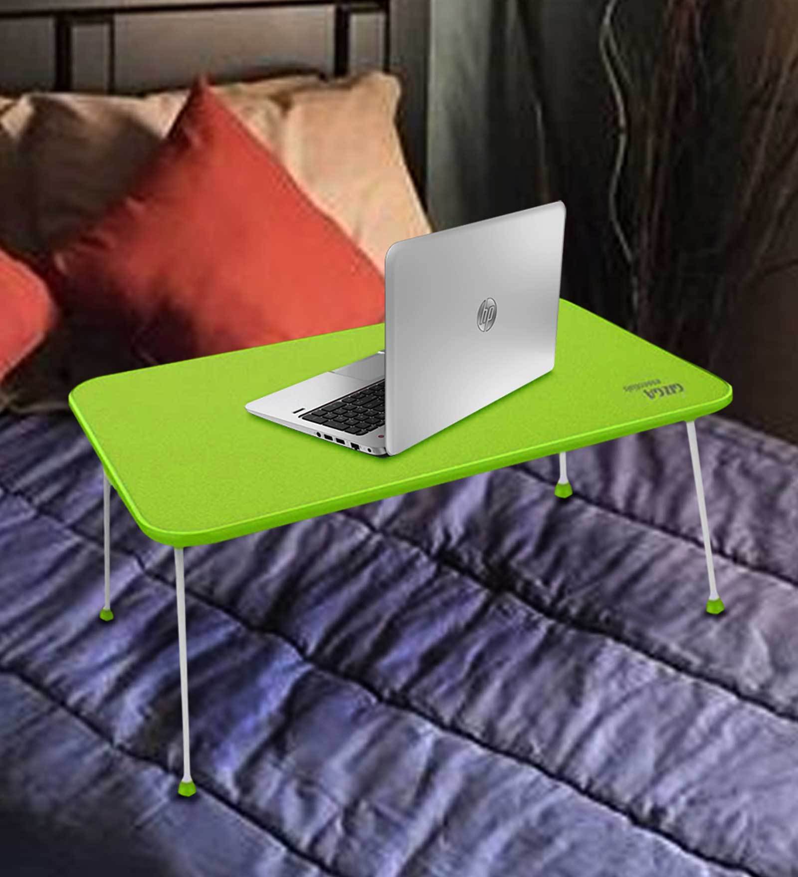 Buy Okara Portable Laptop Table in Green Colour at 100% OFF by Gizga ...