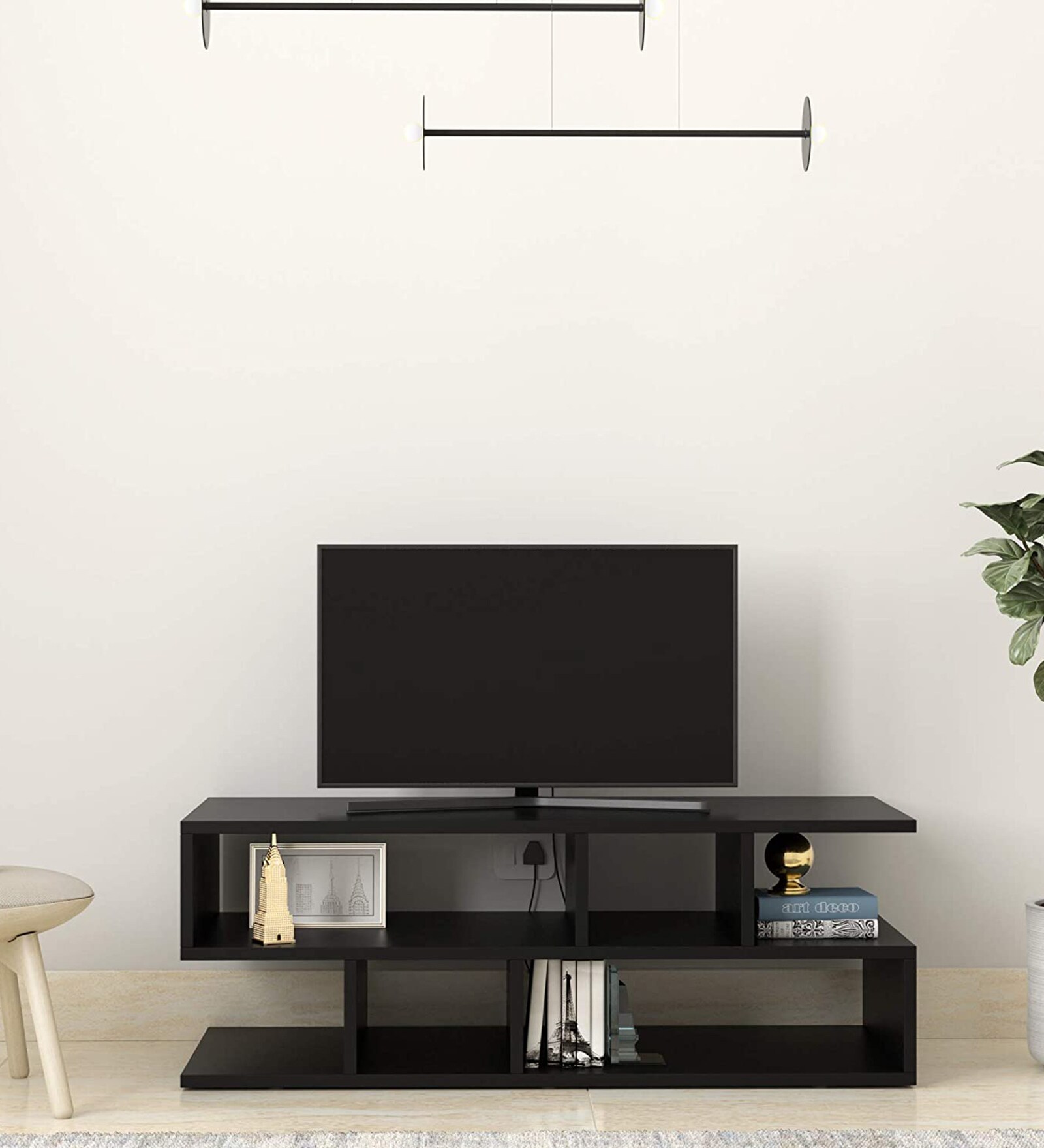 Engineered Wood Set Up Box Black Colour