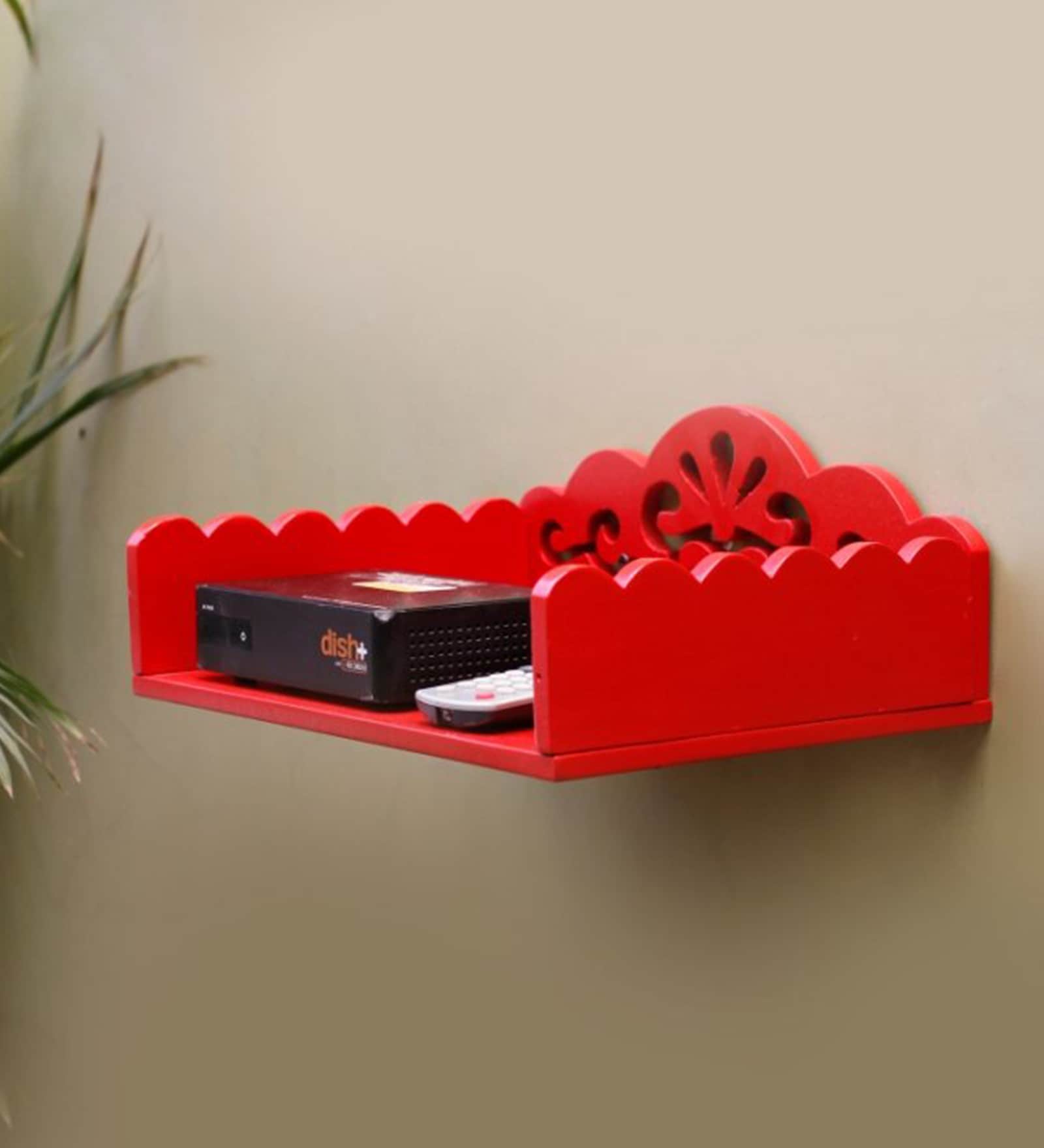 Engineered Wood Set Up Box in Red Colour