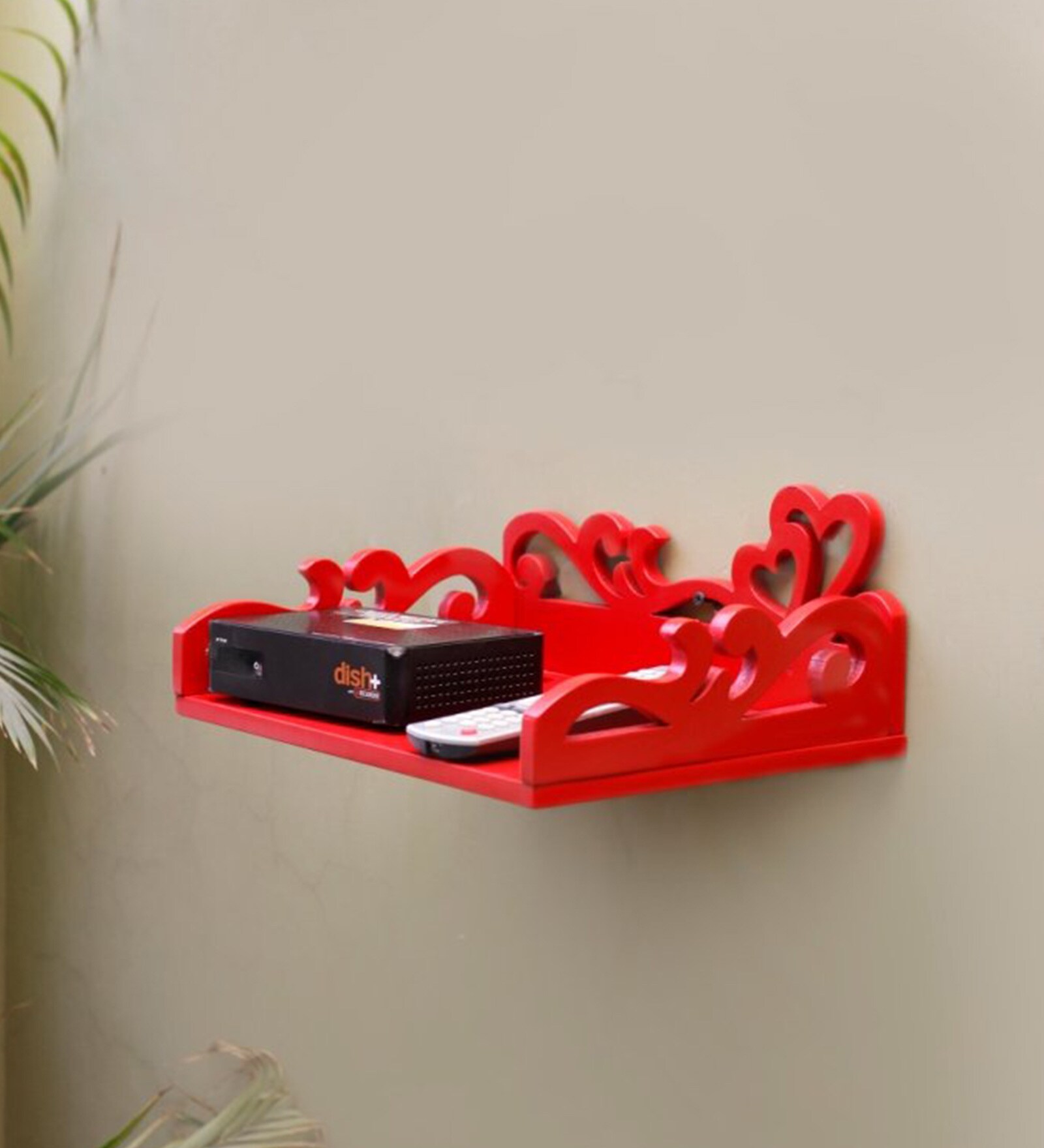 Engineered Wood Set Up Box in Red Colour