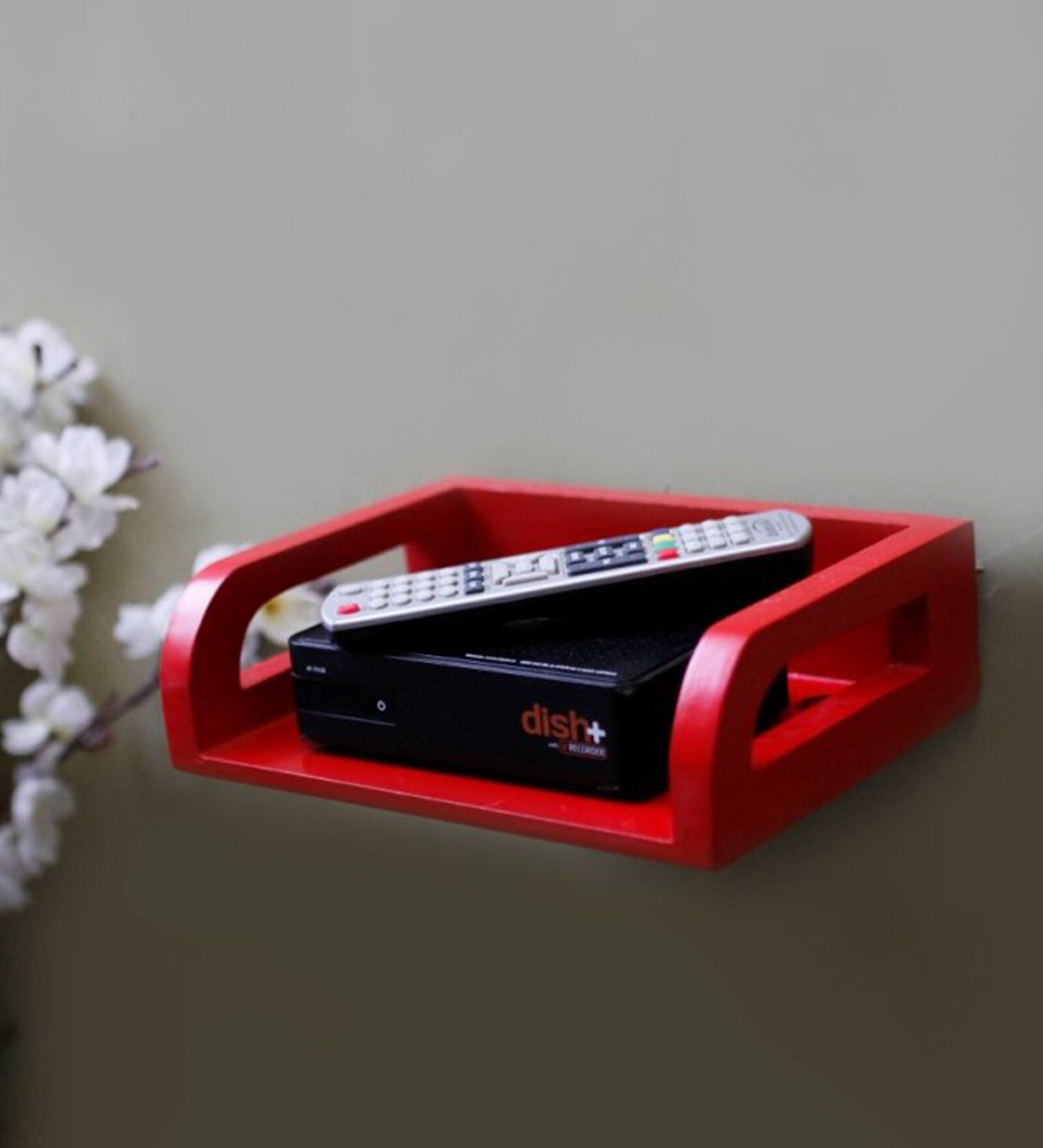 Engineered Wood Set Up Box in Red Colour