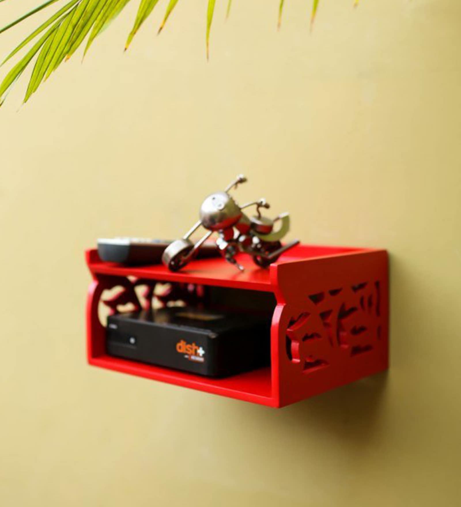 Engineered Wood Set Up Box in Red Colour