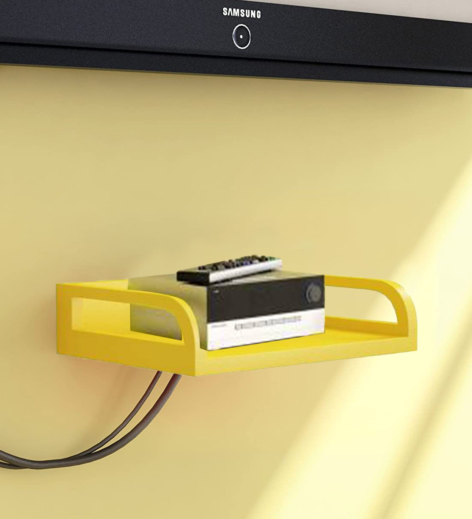 Engineered Wood Set Up Box Yellow Colour