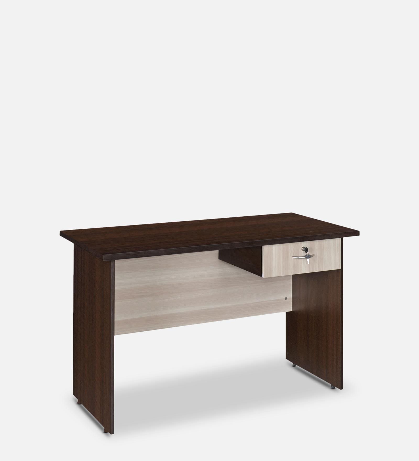 Enzo Office Table in Walnurt Finish